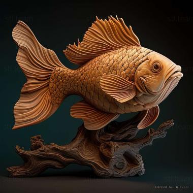 3D model Limatulichty fish (STL)